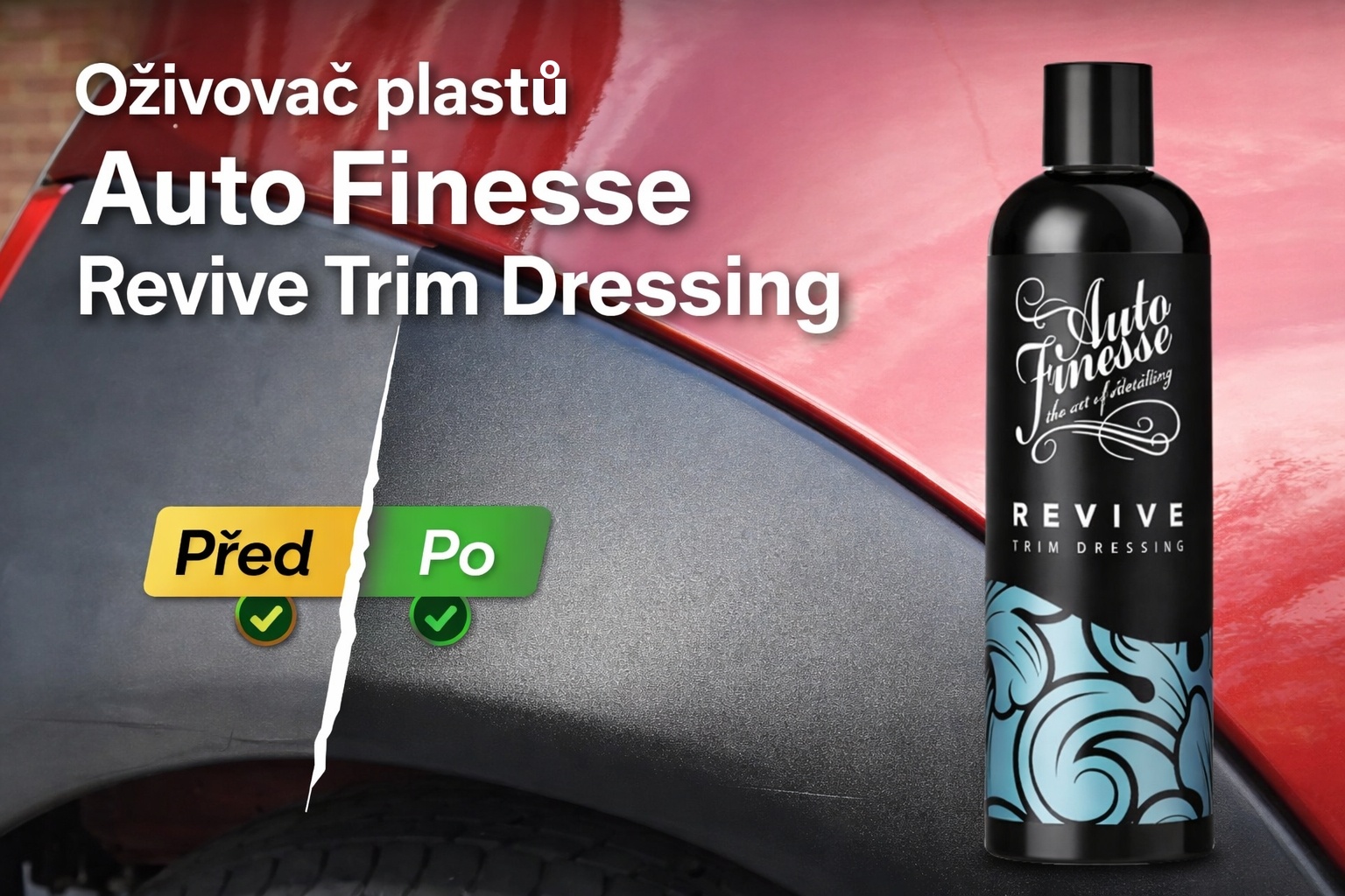 Oživovač plastů Auto Finesse Revive Trim Dressing 